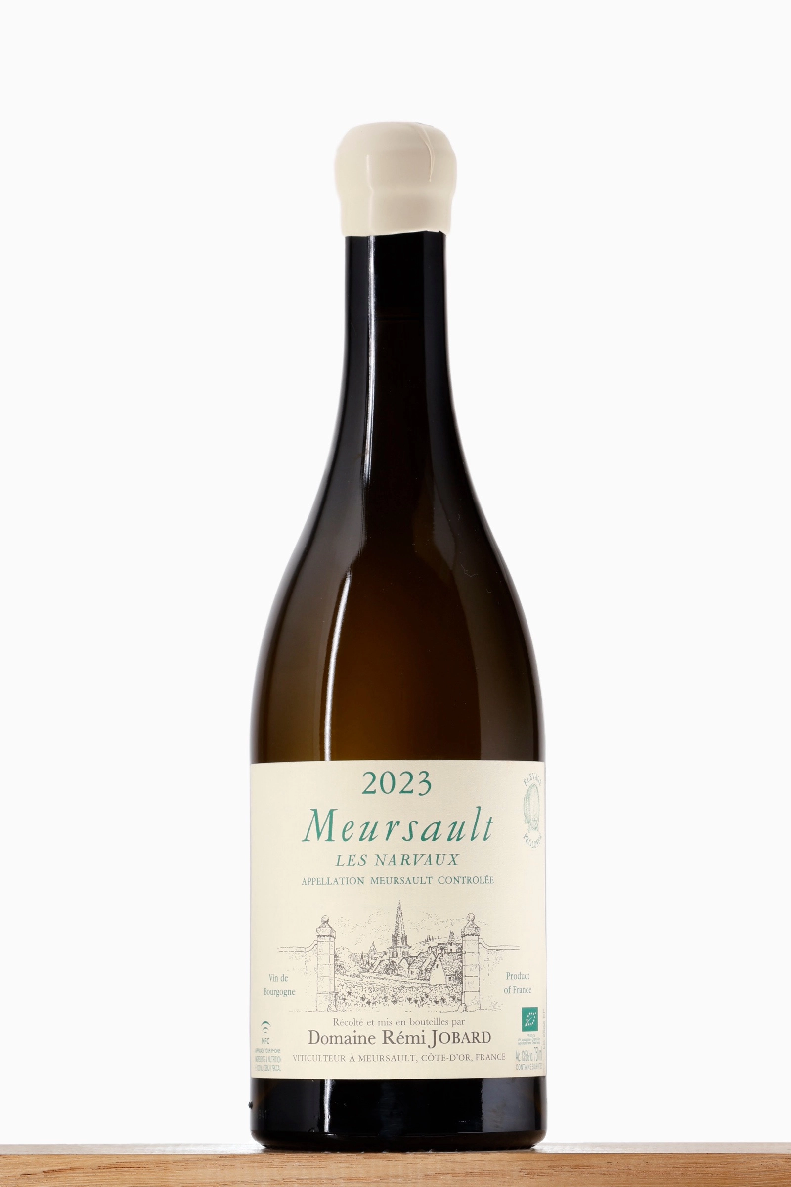 Meursault Les Narvaux Elevage Prolongé 2023 Domaine Rémi Jobard