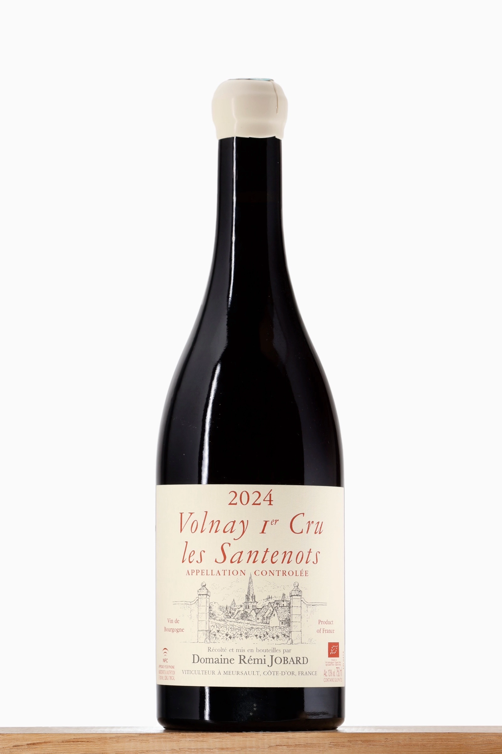 Volnay 1er cru Les Santenots 2024 Domaine Rémi Jobard