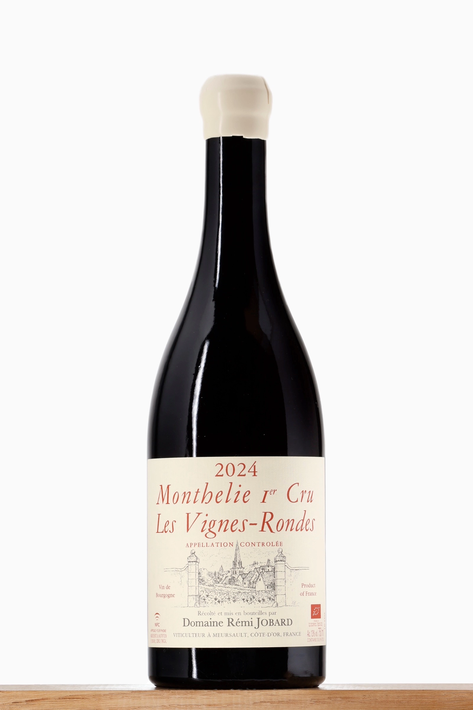 Monthélie 1er cru les Vignes Rondes 2024 Domaine Rémi Jobard