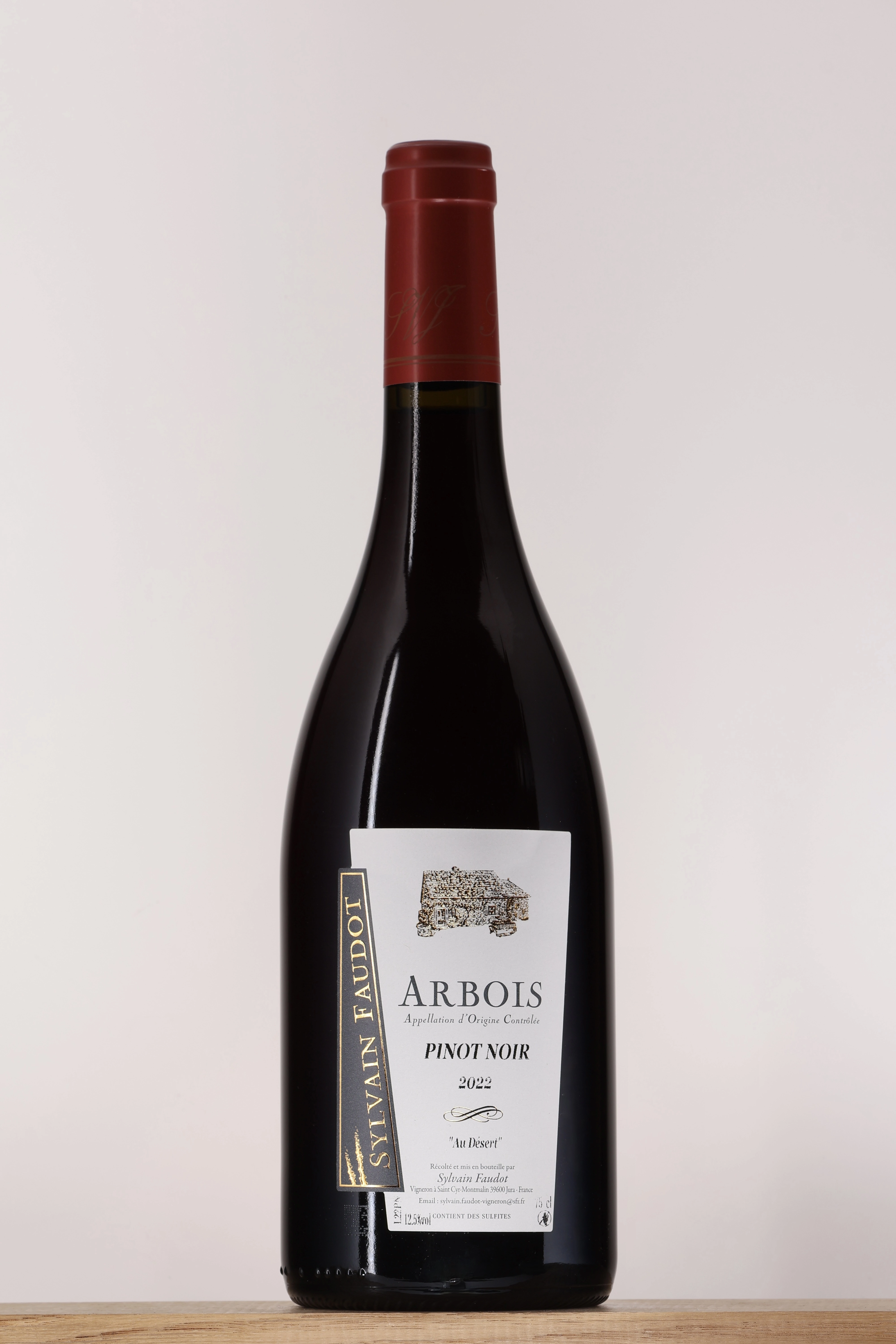 Arbois Pinot Noir Au Désert 2022 Domaine Sylvain Faudot Arbois Pinot Noir Au Désert 2022 Domaine Sylvain Faudot